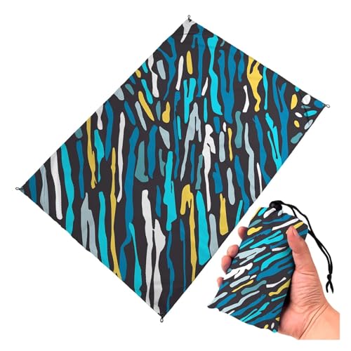 Tapis de plage extérieur étanche et portable Mat05