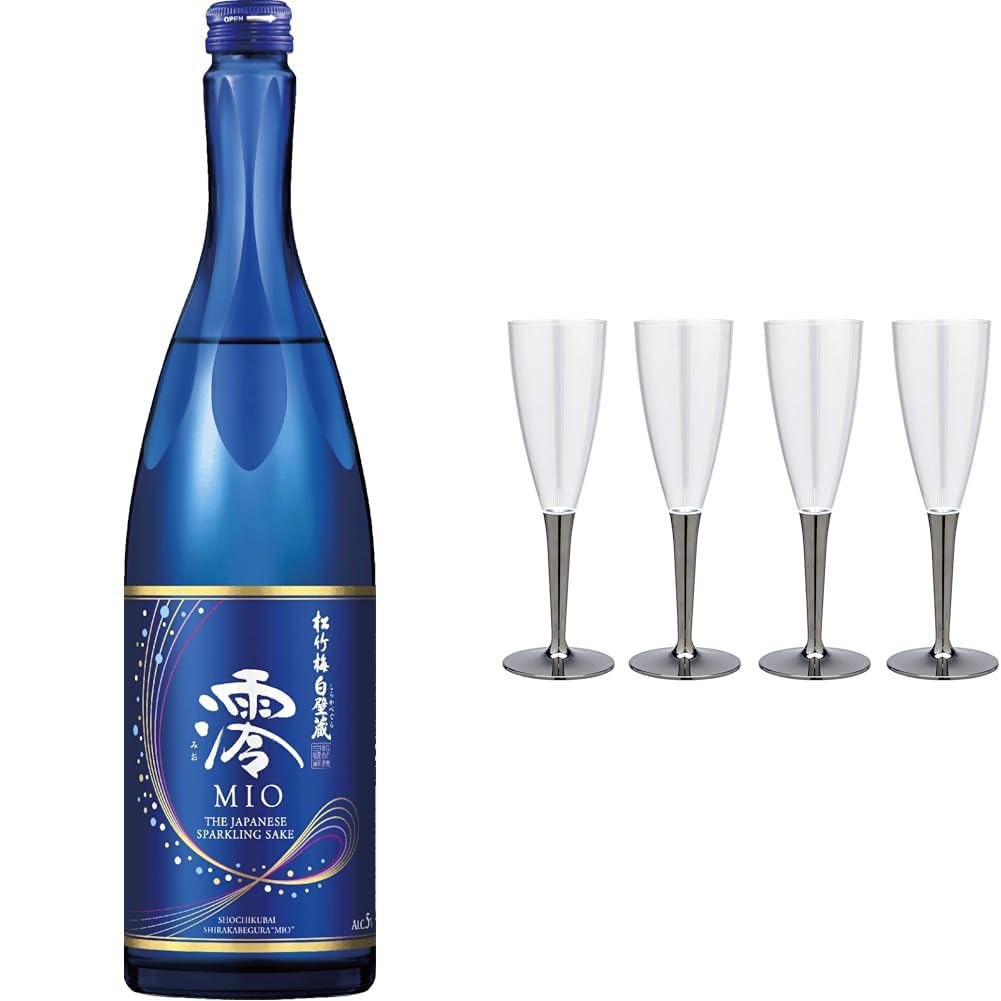 Amazon.co.jp: 澪 松竹梅 白壁蔵 スパークリング日本酒 [ 日本酒 5度