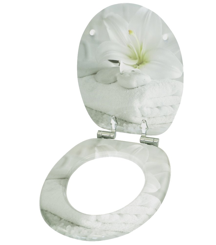 Abattant Wc Soft Close Abattant Adulte Pour WC Frein De Chute Avec Systu00e8me Soft Close Fixation Facile Charnieres Robustes Finition De Haute Qualite 85184437 Cuvette Suspendue Wc