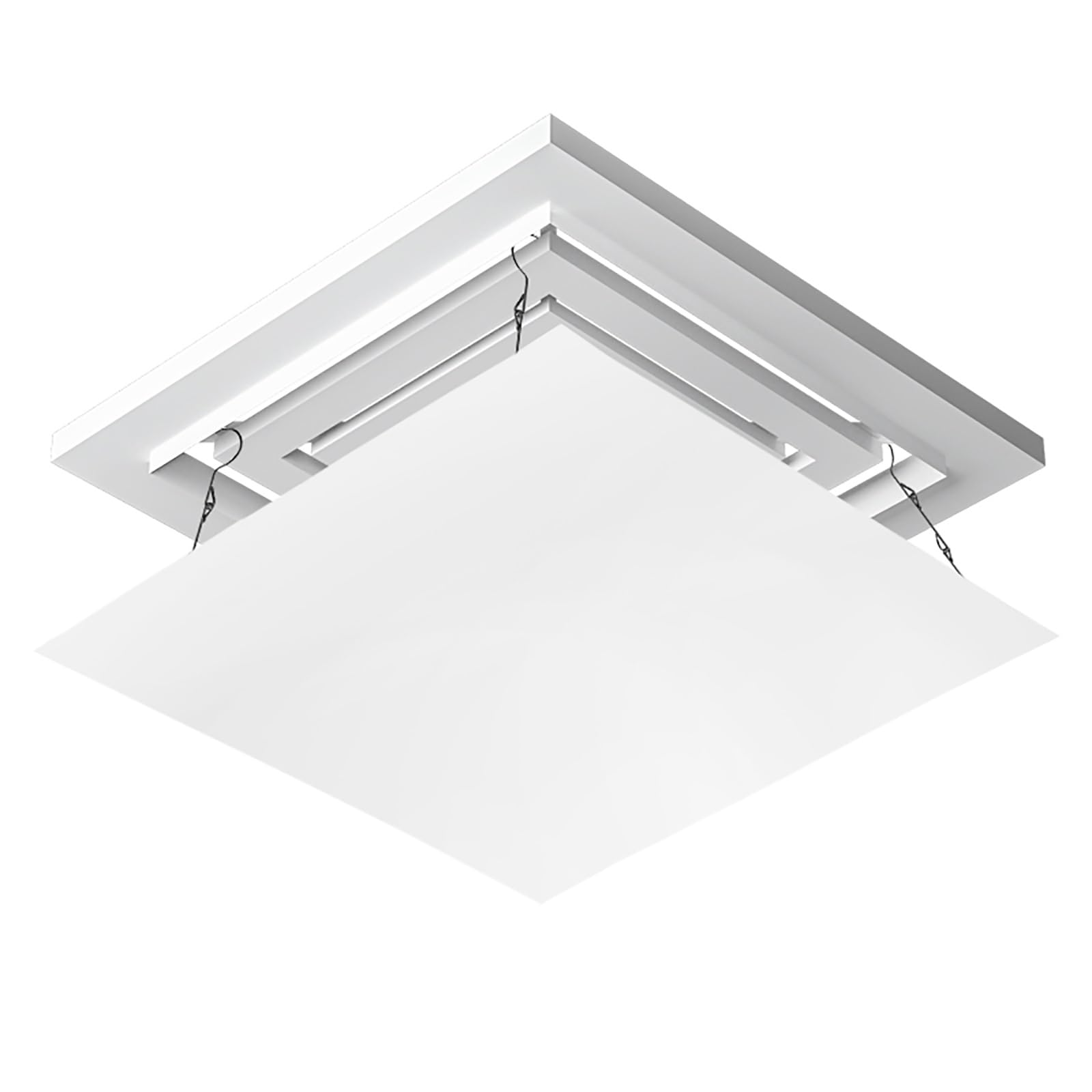 Déflecteur d'air réglable de plafond suspendu anti-souffle climatisation