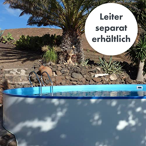 Piscine en acier ø 4,00 m avec liner 0,6 mm haute étanchéité Medipool Basic - 3