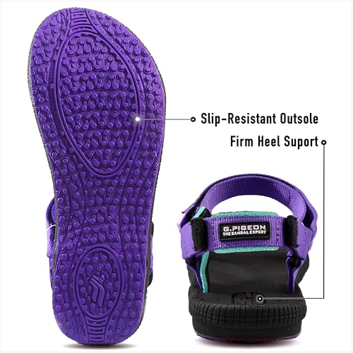 Image of Gold Pigeon Shoes SIMPLUS Lightweight Yoga Mat Cushion Sole. Womens Sandals with Back Strap for Travel, Hiking & Sport. Comfortable Water Sandals for Women.