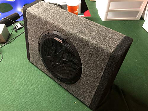 Kicker 11PT250-RS Car Audio Powered 250 Watt Single 10" Universal Regular Cab Sub Box - Refurbished