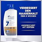 Head & Shoulders PRO-EXPERT 7 Anti-Haarverlust Anti-Schuppen-Shampoo Angereichert Mit Koffein 800ml Pumpe. Bekämpft 7 Kopfhautprobleme, Kopfhautschutz – Bild 4