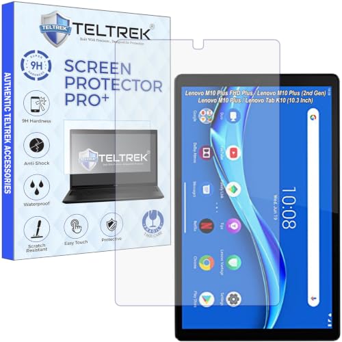 Image of Screen Guard Compatible With Lenovo Tab K10 / M10 Plus & M10 FHD+ 2nd Gen (10.3 inch Inch Tablet) Flexible Fiber Screenguard Not a Tempered Glass Screen Protector