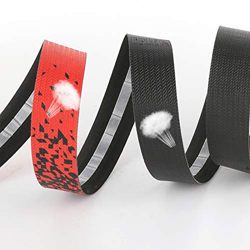 Lywencom Bike Handlebar Tape,Comfortable Non-Slip Damping Sweat Breathable Delicate Touch Gradient Eva Foam Self-Adhesive, With 2 Bar Plugs,Cycling Bar Wraps (Red) #TOP5