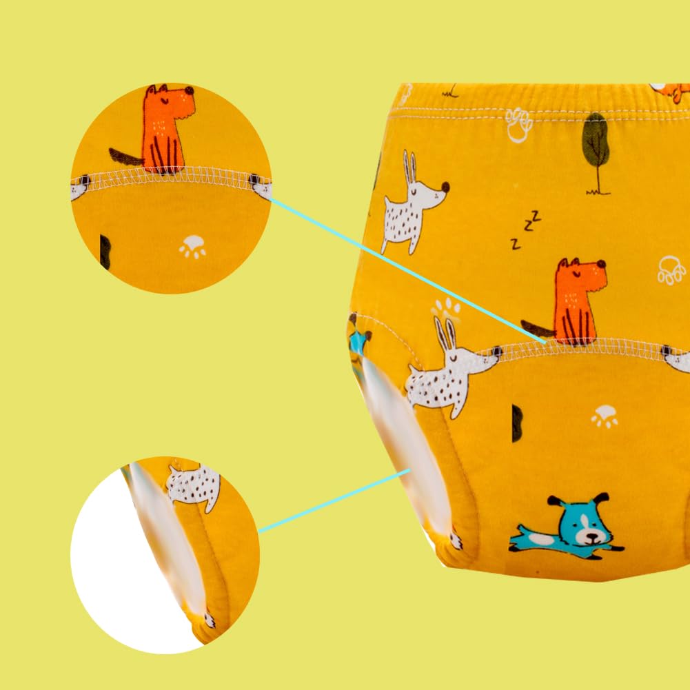 Potty Training Underwear for Boys, Toddler Learning Designs Training Pants(8 Packs,Multi-Colored, 2-3T, S) - Image 2