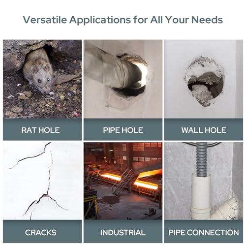 Image of 8-Pack New Type White Waterproof Sealant Mastic, Repair Sealing Clay, Quick Mending Mud for Drain Connection, Wall Hole, Air Conditioning Hole Waterproof Seal Putty