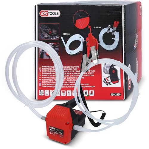 KS TOOLS Pompe électrique d'aspiration et de transvasement d'huile 150.2820