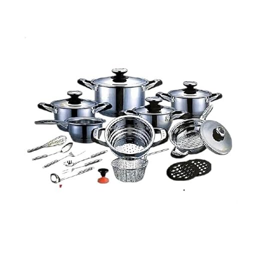 BATTERIA DI PENTOLE 25 PEZZI A. M. C. PROFESSIONAL SUPER OFFERTA AMC BATTERIA