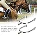 Pssopp Horse Spurs, Zinc Alloy Material Exquisite Workmanship Practical Training and Competition Riding Spurs with Rotating Rowel for Horse Training Entertainment Farm and Ranch