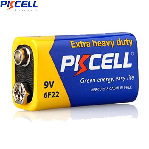 Pkcell 9V 6F22 Mn1604 Battery For Smoke Detectors (5Pc) #TOP7