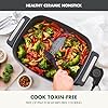 GreenPan Advanced 12” X 15” Electric Skillet with Lid, 7QT Capacity for Family Meals, Healthy Ceramic Nonstick PFAS-Free Coating, Fry, Sauté, Steam, Simmer, Sear, Stir Fry, Dishwasher Safe, Graphite #1