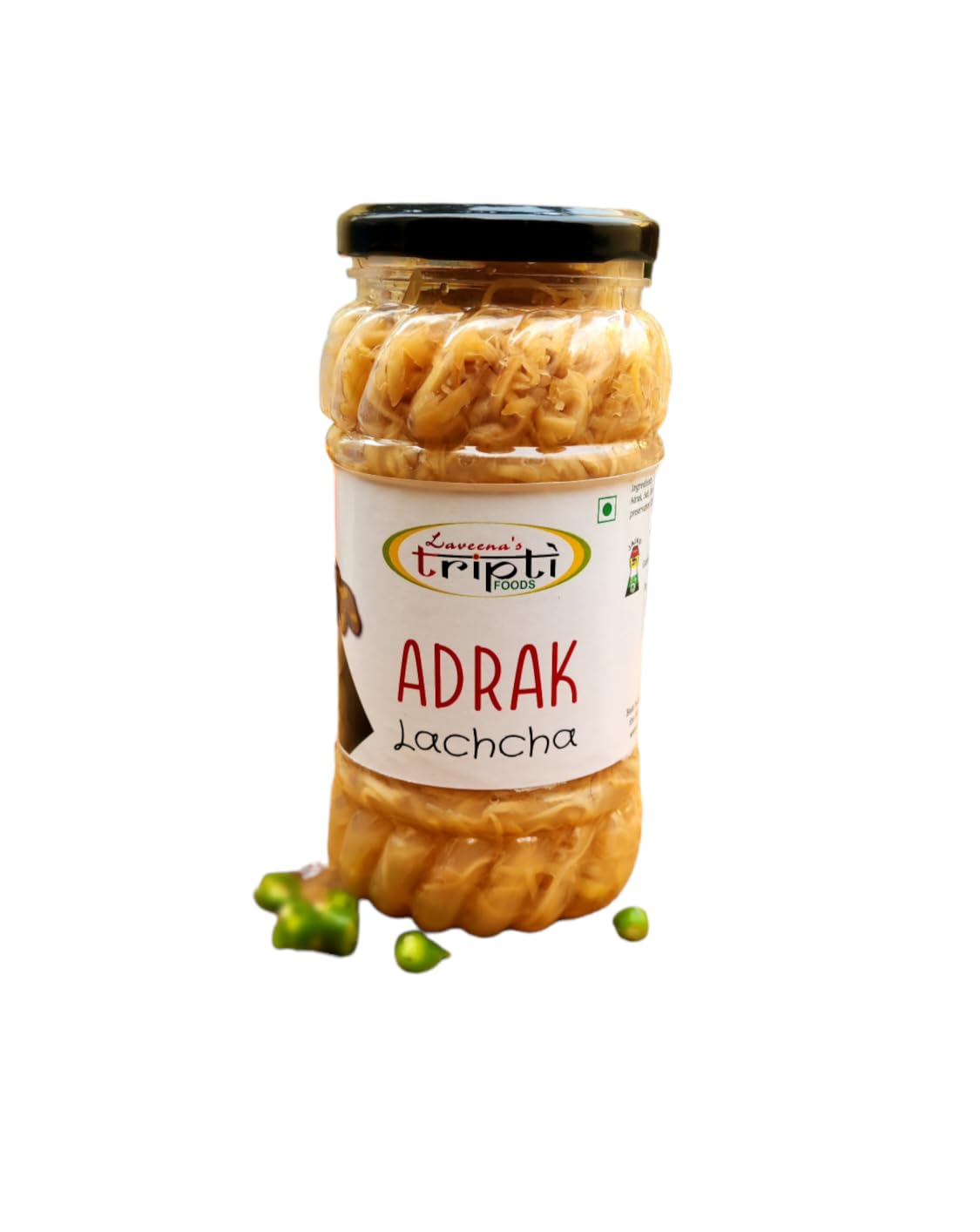 ADRAK(GINGER JULIETS) LACHHA, 100% HOMEMADE,SPL.OF JAIN AUNTY,HANDCRAFTED (PACK OF 1 * 400 GM) अदरक नींबु का स्वादिष्ट लच्छा-image-10