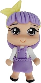 Julia #285 - Muñeca de arcilla para centro de arco, dijes de joyería, accesorios y más