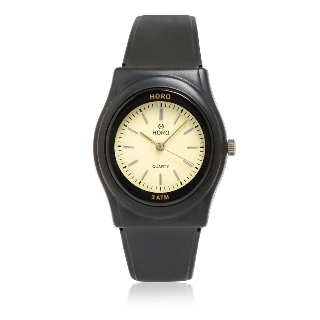HORO (Imported) Unisex Plastic Analog Round Wrist Watch, Black, 37X31mm (B071Y4JHHY) Amazon Price History, Amazon Price Tracker