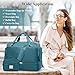 Travel Duffel Bags for Women, Carry-on Overnight Weekender Bag with Wet Pocket & Toiletry Bag, For Spirit Airlines 18x14x8 Personal Item Bag