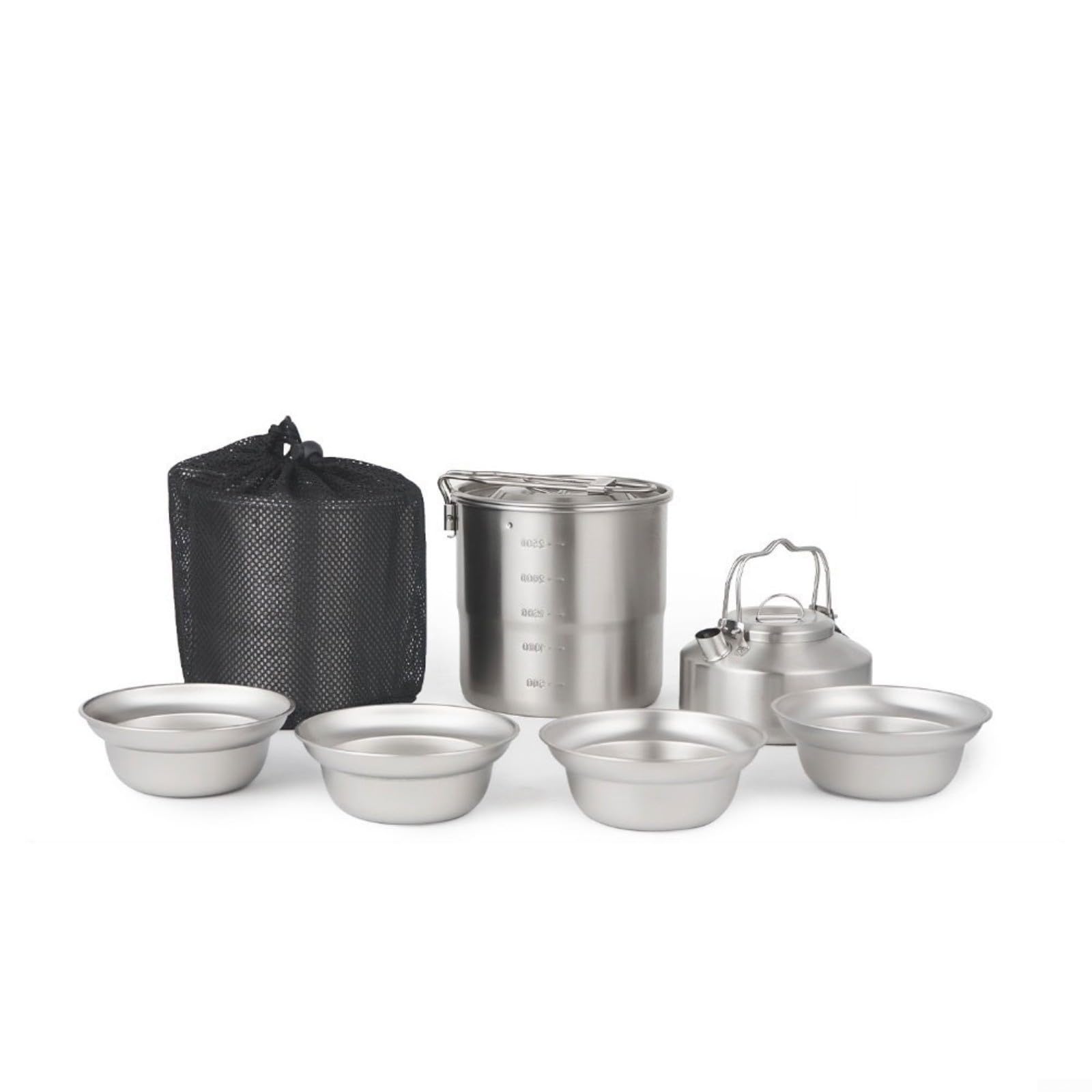 Casseroles légères avec bouilloire de camping pour optimiser votre sac - 7
