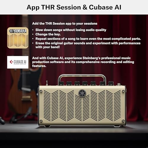 YAMAHA THR5H - Amplificador de Guitarra de 10W, Marfil - imagen 8