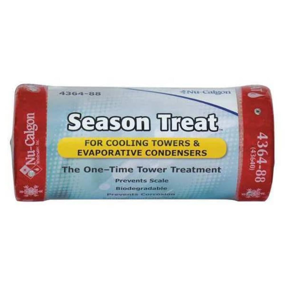 Nu-Calgon 4364-88 Season Treat for Cooling Towers and Evaporative Condensers, 5 lbs Canister