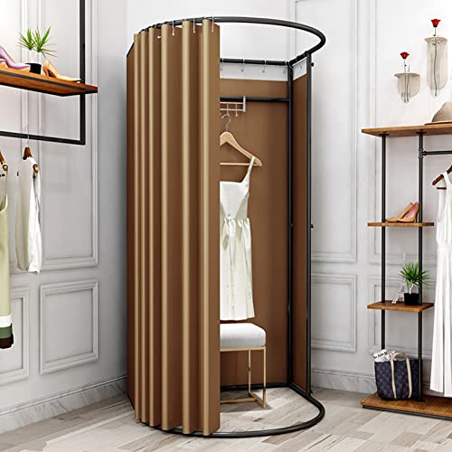 Vestuario sencillo para centro comercial con perchero independiente de 100 x 95 cm