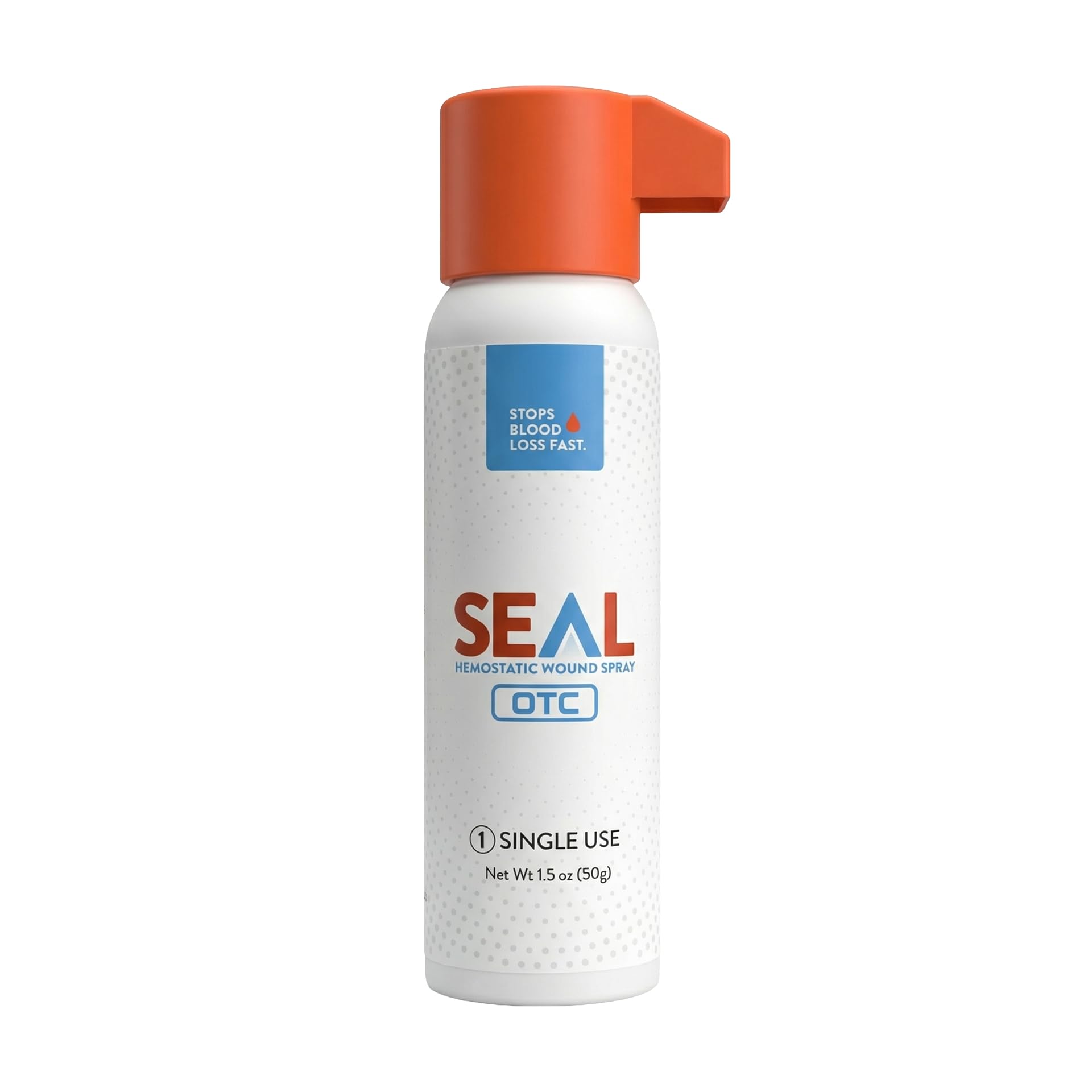 Seal 1.5oz Single Use Hemostatic Wound Spray | Rapid Bleeding Control for Home First Aid Emergency Preparedness