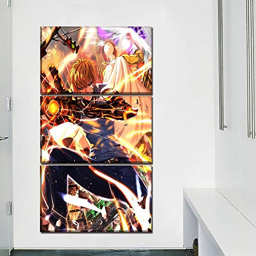 Toile imprimée premium encadrée en tableau triptyque d'art