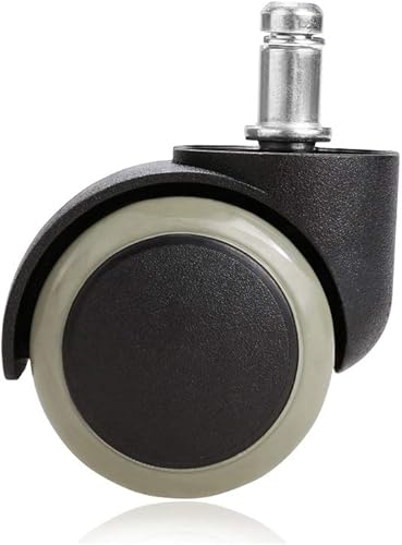 Juego de 5 piezas para silla de oficina, ruedas giratorias, repuesto para muebles resistentes para el hogar