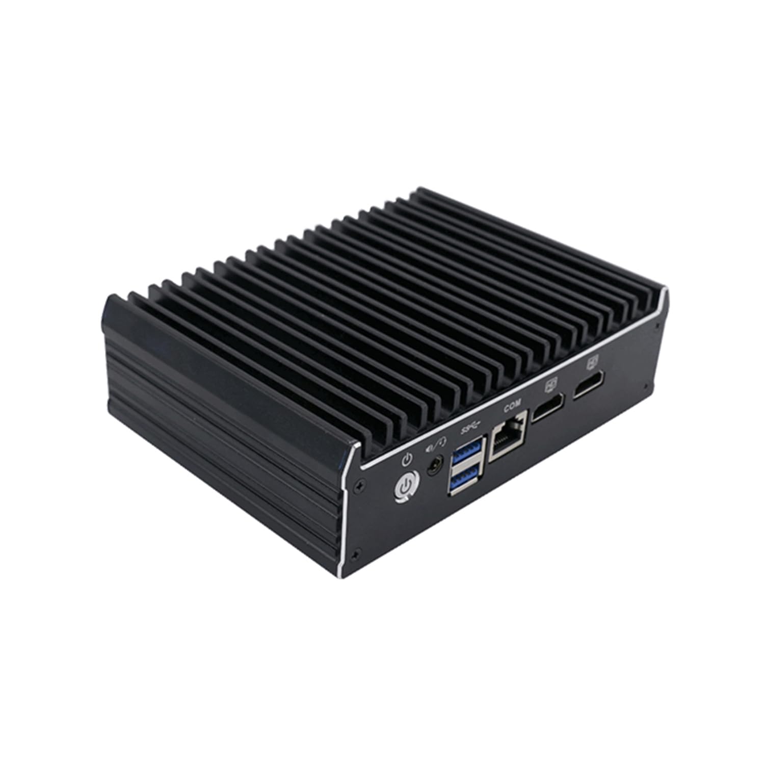 Din Rail Micro Firewall Appliance, Mini PC, PFSense, Untangle, Sophos XG, Mikrotik, OPNsense, VPN, Router PC, Celeron J3160, RX18, COM, 4 x I210 I211, 2 x HDMI, 0 RAM, 0 Storage, Barebone No System