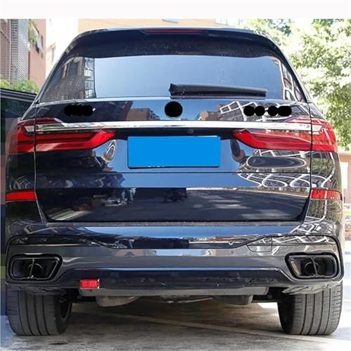 Embouts de pot d'échappement double sortie pour BMW G05 G06 G07 accessoires auto
