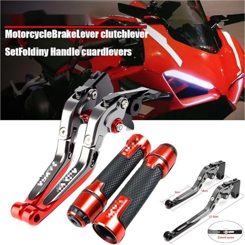 Levier de frein de moto pliable et extensible pour Ducati Monster 695 620