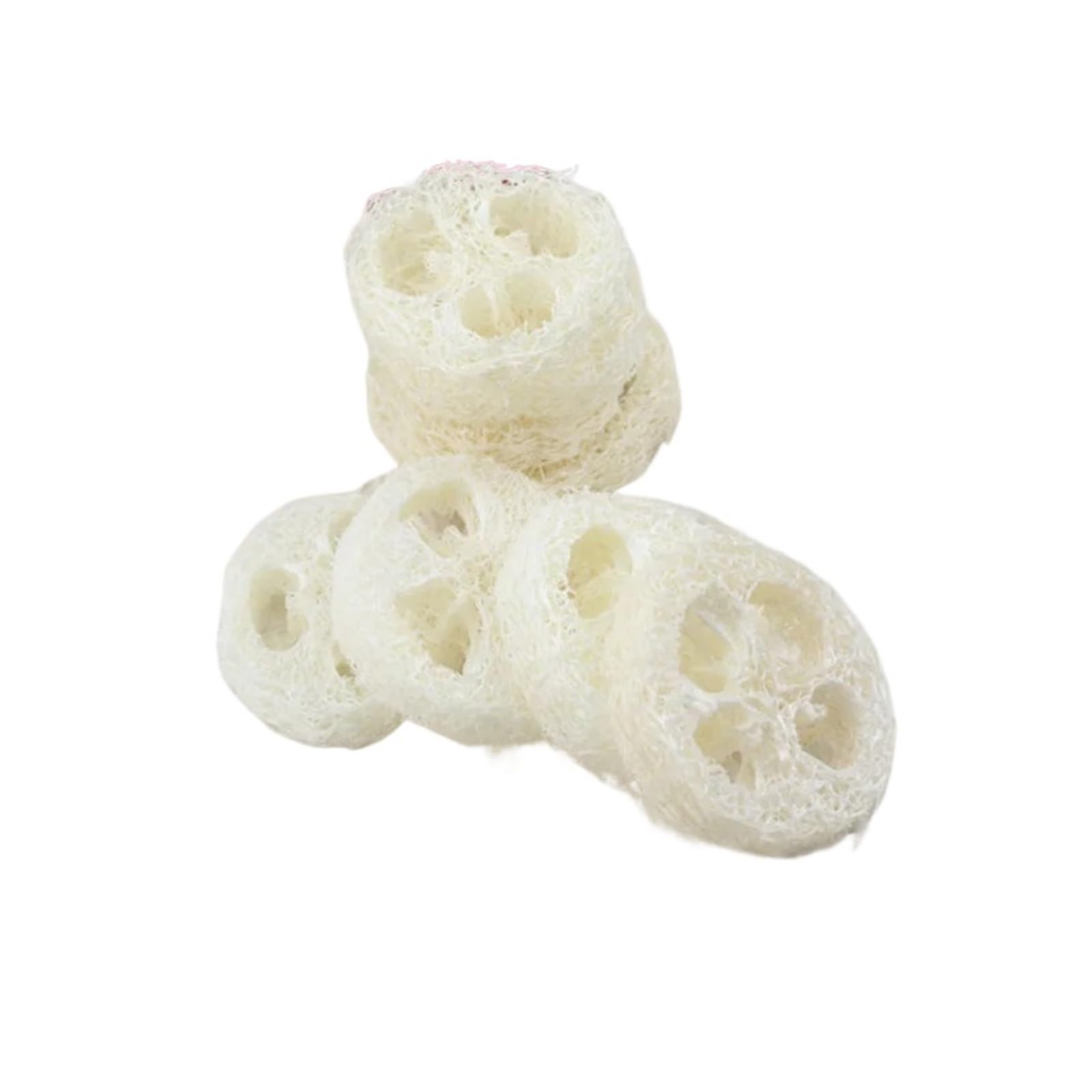 WZPTLKIBAD Loofah Slices for Handmade Soap Tools, Cleaning Sponge, 100 Pcs