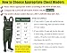 LANGXUN Chest Waders for Kids, Lightweight and Breathable PVC Fishing Waders for Toddler & Children, Waterproof Hutting Waders for Boys and Girls, Age 6/7 Little Kid