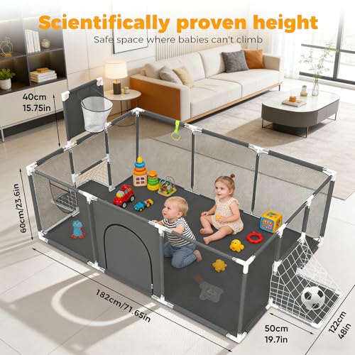 VIHBRAI Holz Kuscheltier Aufbewahrung, Stofftier Aufbewahrung mit 360°Bremse-Ausgestattete Räder, 150 * 40 * 40cm Plüschtier Spielzeug Organizer für Kinderzimmer, Wohnzimmer und Schlafzimmer