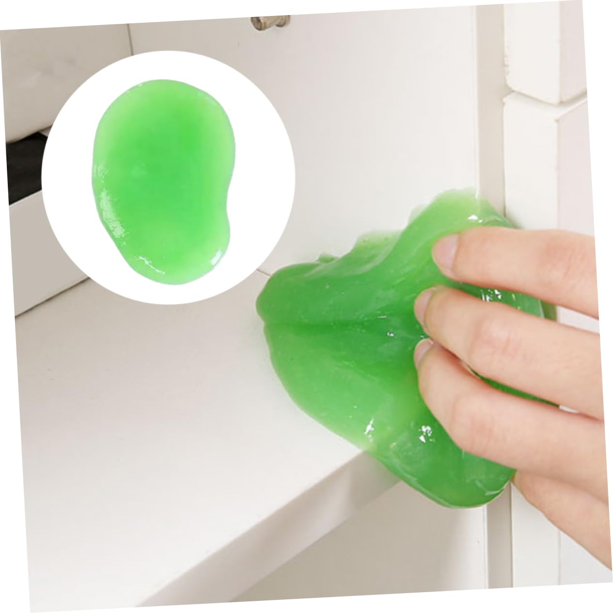Gel Limpiador para Teclados y Limpieza de Polvo, 20 Unidades, Adecuado para Computadoras y Coches Color Aleatorio