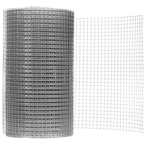 QWORK® 6m x 200mm Nagetier-Drahtgewebe, 304 Edelstahl Rattenschutzdraht, für Zuhause und Garten
