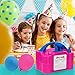 PCFING Balloon Pump Electric and Balloon Tying Tool in One, Portable Balloons Inflator Blower Machine with Dual Nozzle