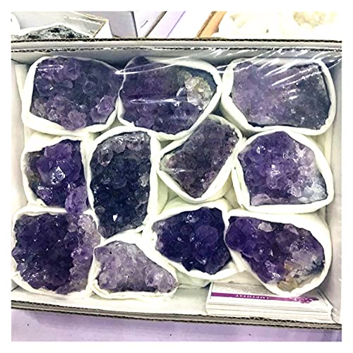 Quartz violet naturel : sublimez votre espace zen avec cette grappe d'améthyste