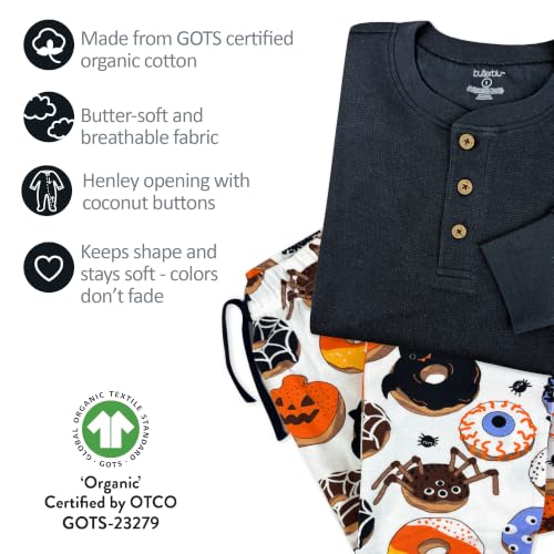 Image of Butterblu Family Jammies Matching Holiday Christmas Pajama Sets | GOTS Certified Organic Cotton for Baby, Toddler, Kids, Adults, and Pets, with Pockets, Perfect for Family Photos