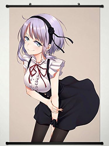 Dagashi Kashi Wall Scroll Poster Fabric Painting for Anime Hotaru Shidare L