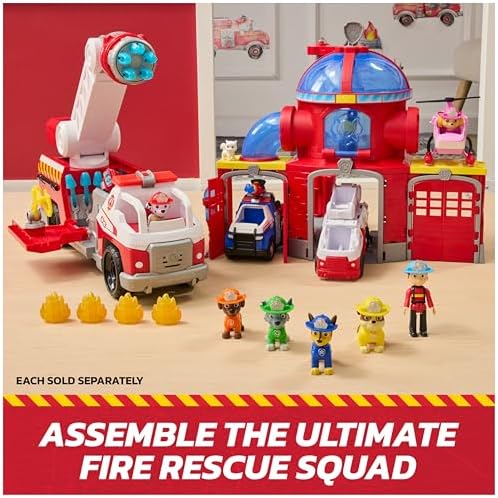 PAW Patrol Fire Rescue: Skye Rescue Fire Chopper with Action Figure, Kitty Friend & Toy Helicopter, Kids Toys for Boys & Girls Ages 3 and Up — view 7