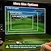 VICCGO Golf Simulator Impact Screen, Practice Hitting Screen with HD Visuals, Thickened Golf Simulators Screen for Home, Indoor Hitting Screen with Grommets & Bungee Cords