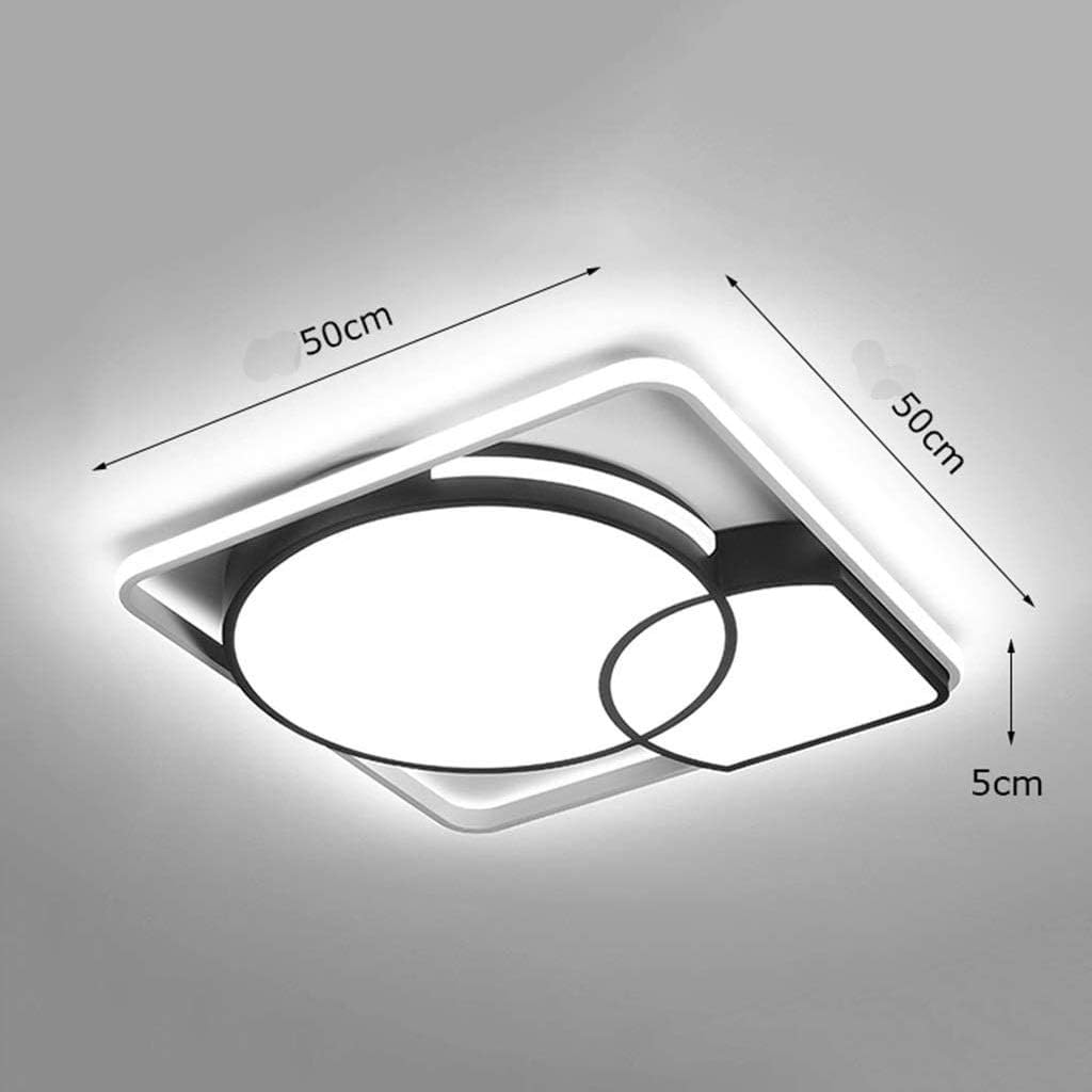 Lamp LED Square Ceiling Lamp Nordic Style Living Room Lamp Acrylic Lampshade Modern Garden Lamp Outdoor Corridor Kitchen Bathroom Balcony Lamp