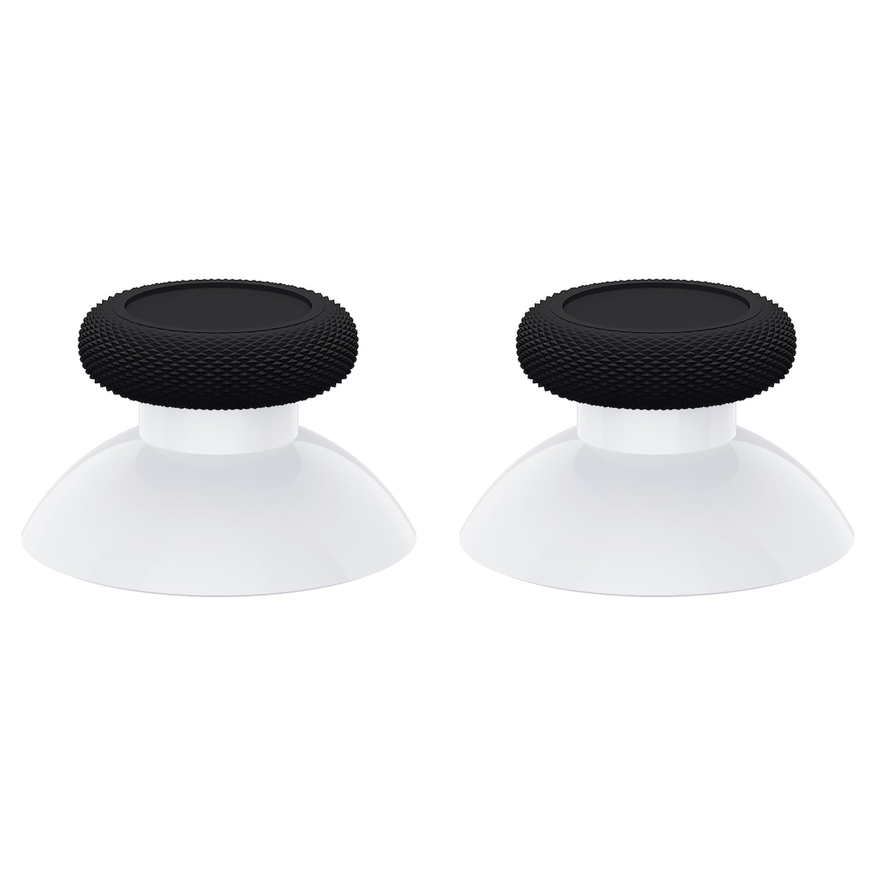 eXtremeRate Replacement Thumbsticks for Xbox Core Wireless Controller, Joysticks Repair Kit for Xbox Series X/S Controller, Custom Analog Stick Buttons for Xbox One S/X/Elite - Robot White & Black — view 6