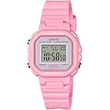 Casio LA20WH Series | Women's Digital Watch | Water Resistant | LED Light | Auto Calendar | Date Display | 1/100 SEC Stopwatch | Regular Time Keeping (HR, Min, SEC, PM, Date, Day) | 5 Yr Batt