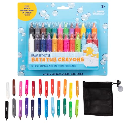 Bath Crayons Super Set- 24 Draw in the Tub Colors...