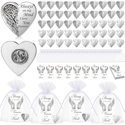 Tondiamo 50 Pack Volleyball Team Lapel Pins Set with Cards & Organza Bags Bulk Sport Pin Badge Gift for Women's Volleyball Player Coach Girl Fans Tournament Prize Team Spirit Accessories