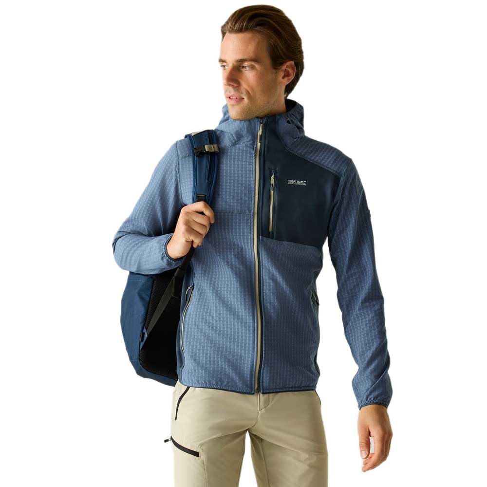 Regatta Męska warstwa środkowa Alven Full Zip