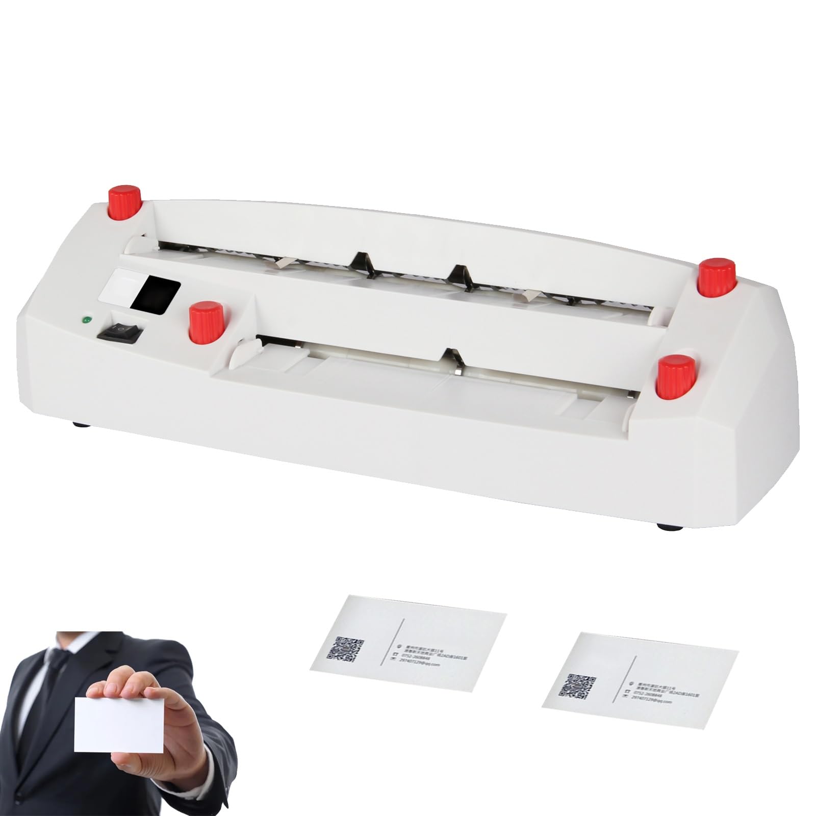 Taglierina automatica per carte con induzione automatica, margine regolabile per un taglio preciso, ideale per inviti professionali