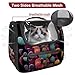otnrnondcl Colorful Cactus (2) Cat Backpack Carrier Pet Backpack Carrier for Small Dogs and Medium cat Puppy Kitten Bunny